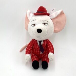 TY Sing Mouse‎ Mike Plush Cartoon Character 8" Red Suit Hat